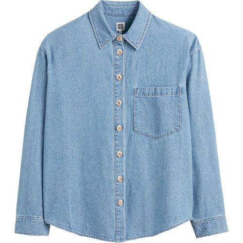 Denim Long Sleeve Shirt - LA REDOUTE COLLECTIONS - Modalova