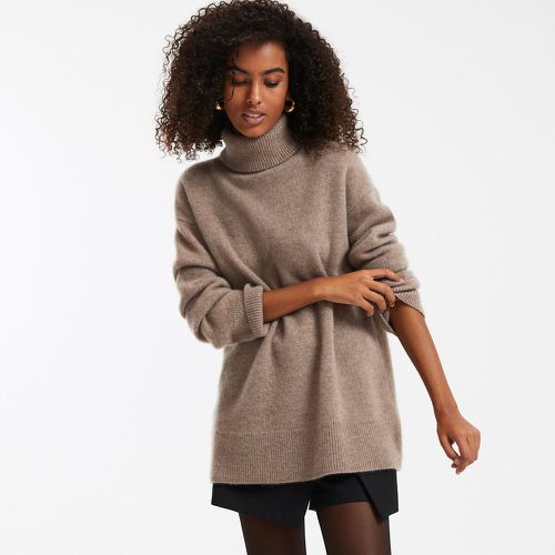 Cashmere Turtleneck Jumper in Chunky Knit - LA REDOUTE COLLECTIONS - Modalova