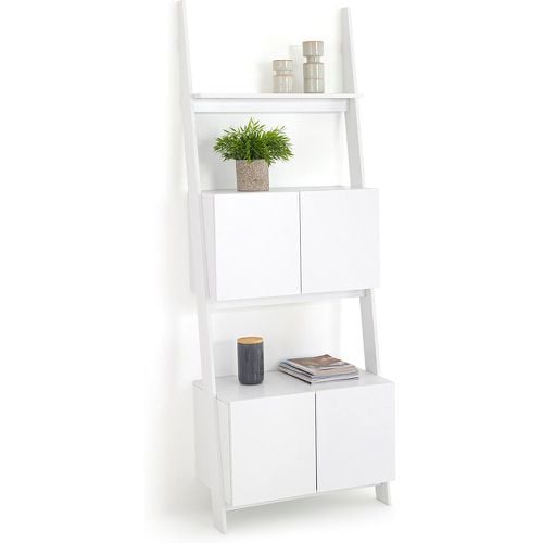 Domeno Wall-Mounted Ladder Painted Shelving Unit with Cupboards - LA REDOUTE INTERIEURS - Modalova