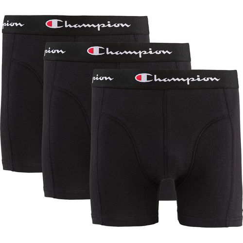 Pack of 3 Plain Cotton Hipsters - Champion - Modalova