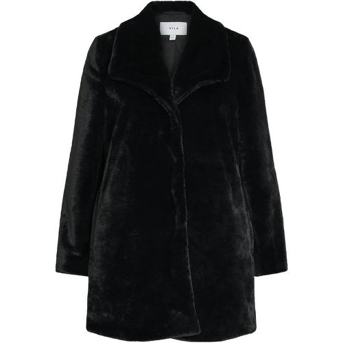 Faux Fur Coat - Vila - Modalova