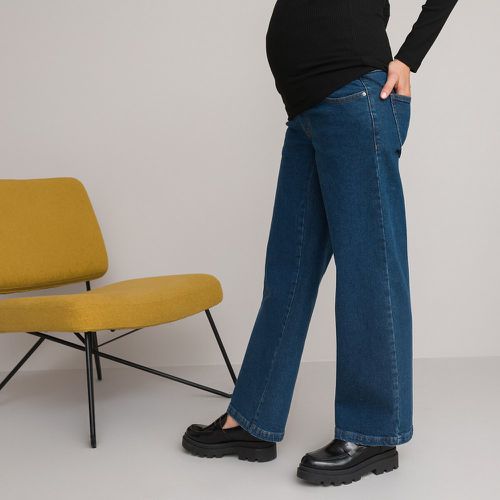 Wide Leg Maternity Jeans with Bump Band - LA REDOUTE COLLECTIONS - Modalova