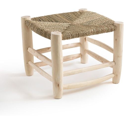 Ghada Moroccan Style Wooden Low Stool - LA REDOUTE INTERIEURS - Modalova