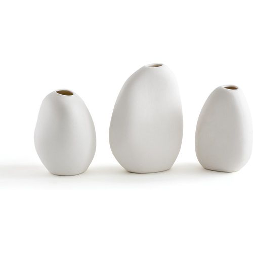 Set of 3 Hedna 9.5cm/10cm/12cm High Ceramic Vases - LA REDOUTE INTERIEURS - Modalova