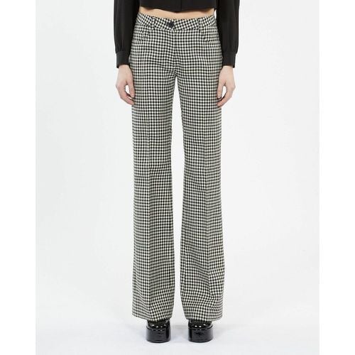 Wool Mix Houndstooth Trousers - THE KOOPLES - Modalova