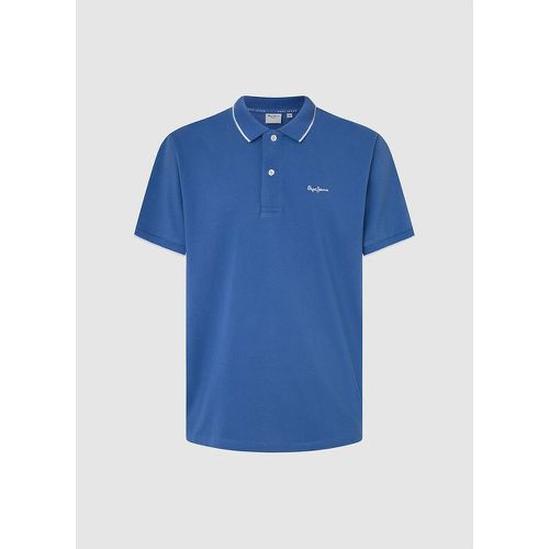 Cotton Pique Polo Shirt - Pepe Jeans - Modalova