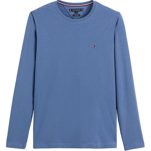 Stretch Cotton T-Shirt in Slim Fit, with Long Sleeves - Tommy Hilfiger - Modalova