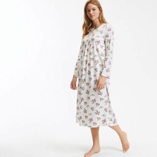 Cotton Nightdress with Long Sleeves - Anne weyburn - Modalova