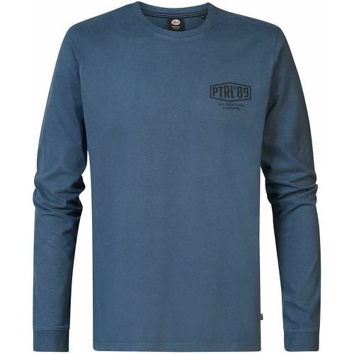 Cotton Long Sleeve T-Shirt - PETROL INDUSTRIES - Modalova