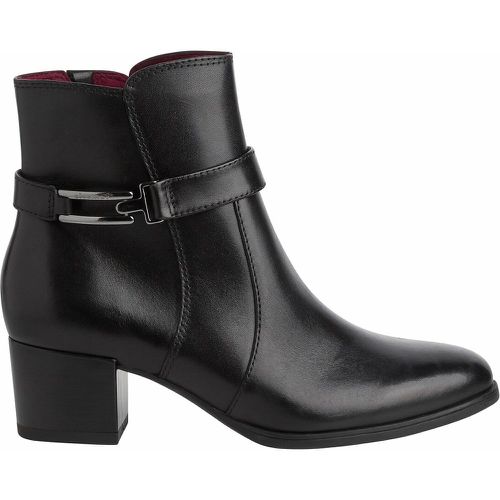 Leather Heeled Ankle Boots - tamaris - Modalova