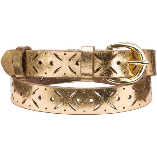 Perforated Leather Belt - LA REDOUTE COLLECTIONS - Modalova
