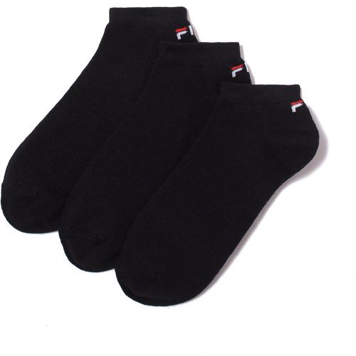 Pack of 3 Pairs of Unisex Quarter Socks in Cotton Mix - Fila - Modalova