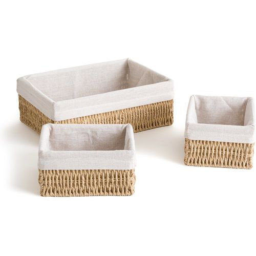 Set of 3 Papeli Paper Rope Baskets - LA REDOUTE INTERIEURS - Modalova