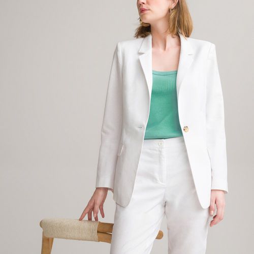 Linen/Cotton Fitted Blazer - Anne weyburn - Modalova