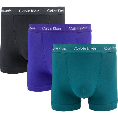 Pack of 3 Hipsters in Cotton - Calvin Klein Underwear - Modalova