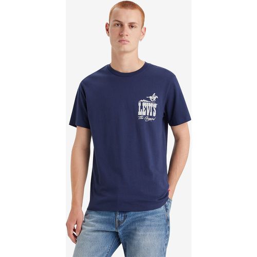 Logo Print Cotton T-Shirt with Crew Neck - Levi's - Modalova