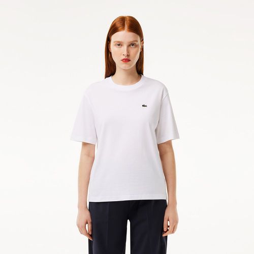 Cotton Crew Neck T-Shirt - Lacoste - Modalova