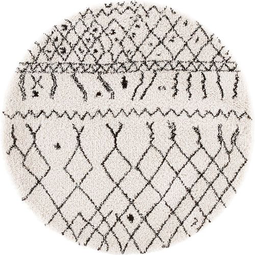 Afaw Berber Style Round Rug - LA REDOUTE INTERIEURS - Modalova