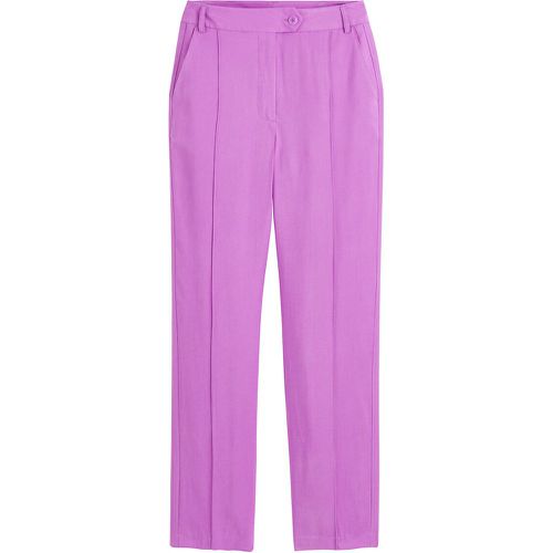 Straight Pleat Front Trousers, Length 31.5" - LA REDOUTE COLLECTIONS - Modalova