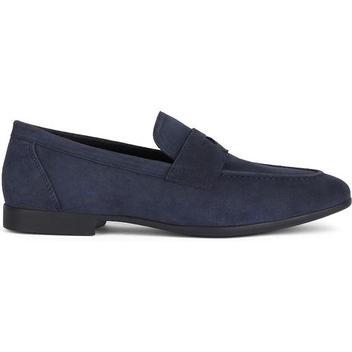 Sapienza Suede Breathable Loafers - Geox - Modalova