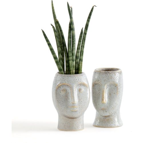 Set of 2 Binome Ceramic Flower Pots - AM.PM - Modalova