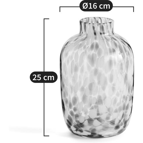 Mirella H25cm Spotted Glass Vase - LA REDOUTE INTERIEURS - Modalova