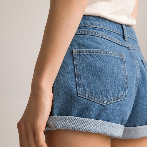 Organic Cotton Denim Shorts - LA REDOUTE COLLECTIONS - Modalova