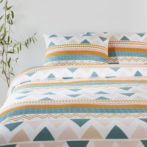 Rise Grahic 100% Cotton Bed Set with Rectangular Pillowcase - SO'HOME - Modalova
