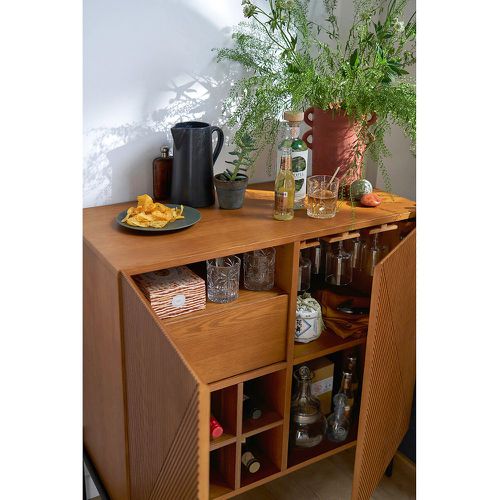Les Signatures - Lodge Vintage Oak Veneer Bar Cabinet - LA REDOUTE INTERIEURS - Modalova
