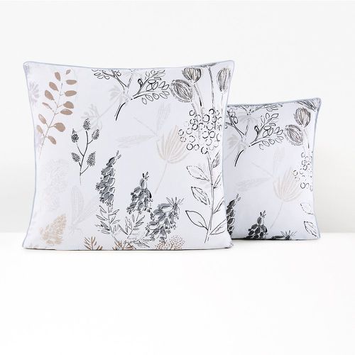 Romarin Floral 100% Cotton Pillowcase - LA REDOUTE INTERIEURS - Modalova