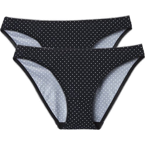 Pack of 2 Microfibre Knickers - LA REDOUTE COLLECTIONS - Modalova
