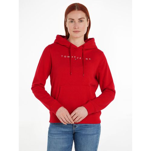 Regular Fit Hoodie in Cotton Mix - Tommy Jeans - Modalova
