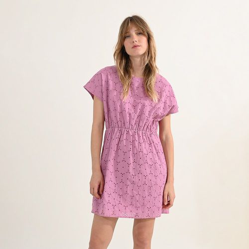 Embroidered Cotton Mini Dress - MOLLY BRACKEN - Modalova