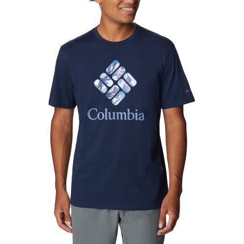 Rapid Ridge Cotton T-Shirt with Short Sleeves - Columbia - Modalova