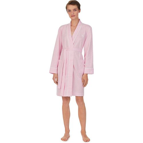 Cotton Tie-Waist Bathrobe - Lauren Ralph Lauren - Modalova