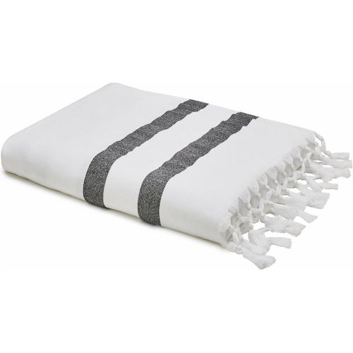 Antalya 100% Organic Cotton Lined Fouta Towel - LA REDOUTE INTERIEURS - Modalova
