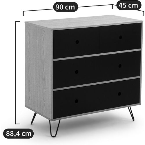 Cleon and Metal Chest of 4 Drawers - LA REDOUTE INTERIEURS - Modalova