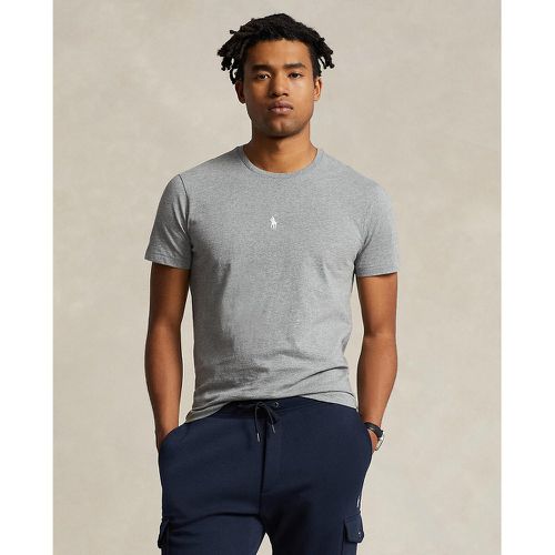 Cotton Crew Neck T-Shirt with Embroidered Logo - Polo Ralph Lauren - Modalova