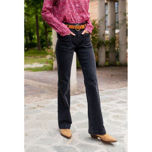 Sonny Bootcut Jeans in Stretch Denim, Mid Rise - LA PETITE ETOILE - Modalova