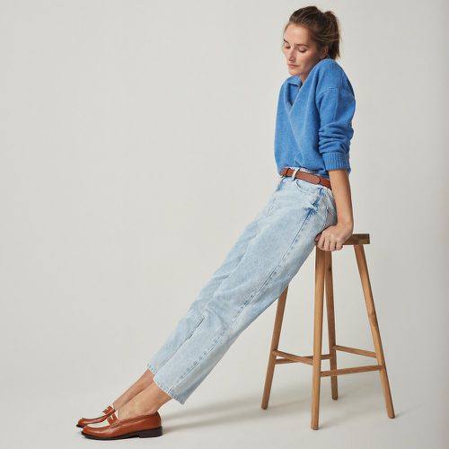 Les Signatures - High Waist Mom Jeans, Length 26" - LA REDOUTE COLLECTIONS - Modalova