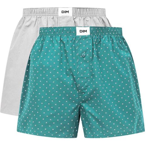 Pack of 2 Boxers in Cotton - Dim - Modalova