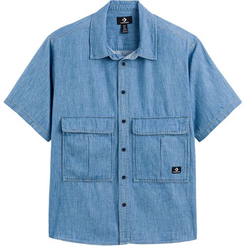 Cotton Short Sleeve Shirt with Pockets - Converse - Modalova