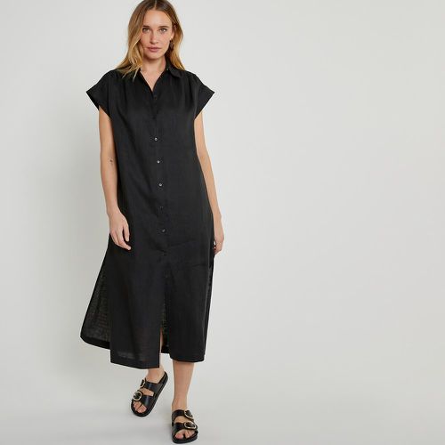 Les Signatures - Linen Midaxi Shirt Dress - LA REDOUTE COLLECTIONS - Modalova