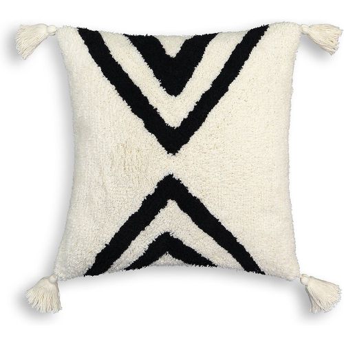 Negara Square 100% Cotton Cushion Cover - LA REDOUTE INTERIEURS - Modalova