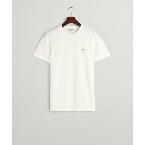 Cotton Pique T-Shirt in Slim Fit - Gant - Modalova