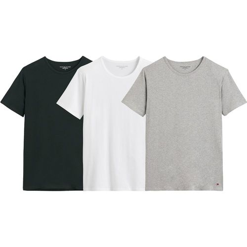 Pack of 3 T-Shirts in Cotton with Crew Neck - Tommy Hilfiger - Modalova