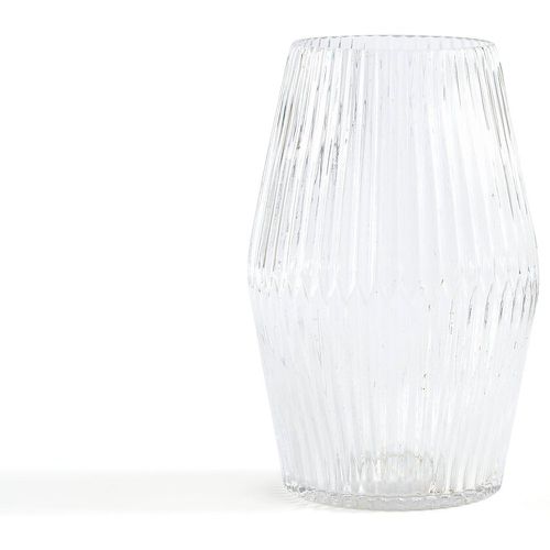 Afa 25cm High Cylindrical Grooved Glass Vase - LA REDOUTE INTERIEURS - Modalova