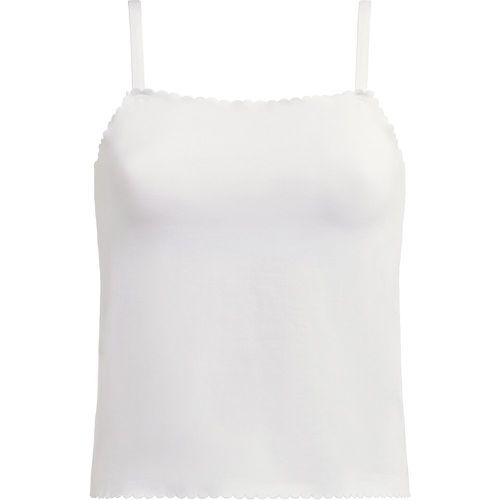 Body Touch Easy Cami with Built-In Bust Support in Cotton - Dim - Modalova