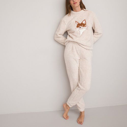 Embroidered Teddy Fleece Pyjamas - LA REDOUTE COLLECTIONS - Modalova