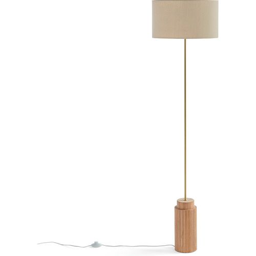 Idna Oak, Metal & Linen Floor Lamp - LA REDOUTE INTERIEURS - Modalova
